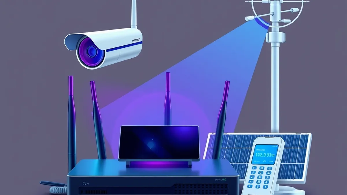 Soluciones integradas: conectividad, telefonía IP, videovigilancia y energía solar